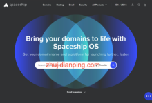 spaceship: 2.98美元注册.com域名，续费8.98美元，60天后转移无阻碍！-主机点评