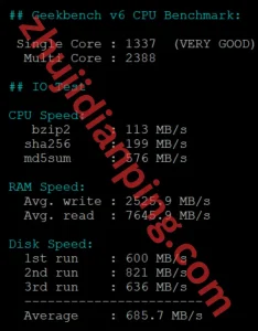 野草云(yecaoyun)香港AMD VPS-GeekBench CPU性能测试