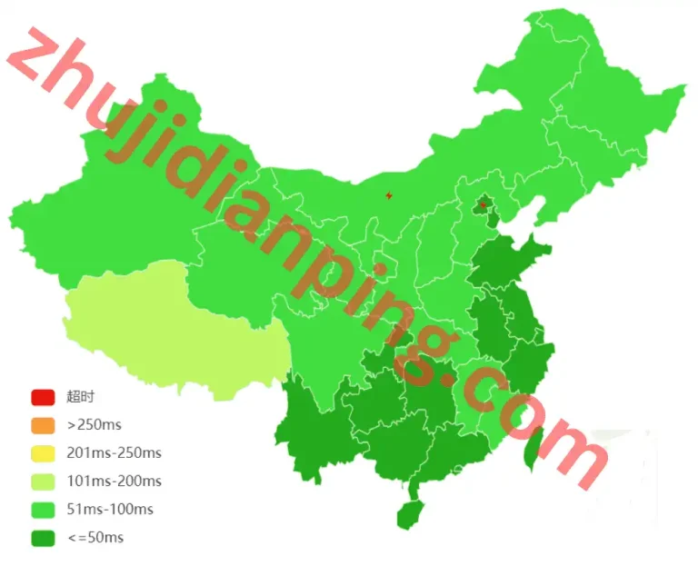 野草云(yecaoyun)香港AMD VPS-国内三网的延迟数据测试