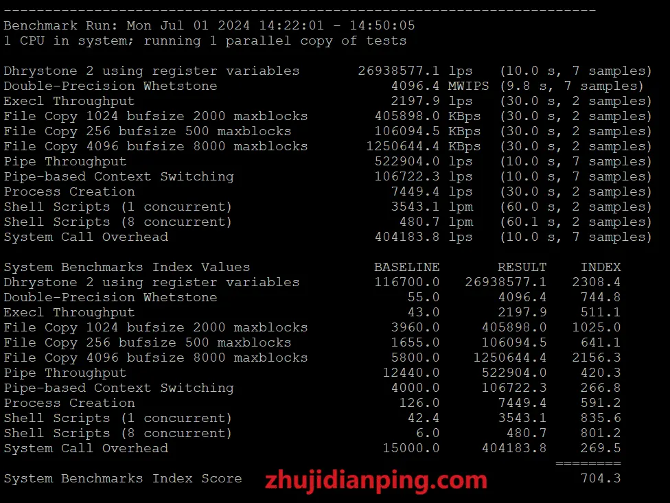 wepc-hk4837-BenchMark跑分测试