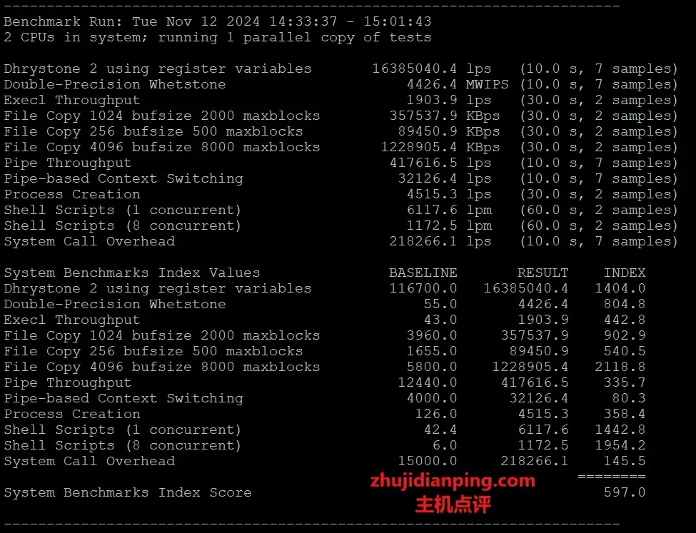 Backwaves怎么样?日本VPS好不好? - 主机点评 backwaves日本VPS测试-Benchmark测试VPS性能跑分