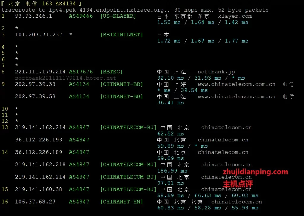vps.mg赤鱼网络怎么样?日本VPS好不好? - 主机点评 赤鱼网络-日本vps怎么样-北京电信回程