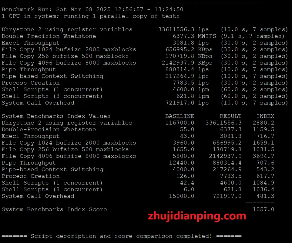 OrangeVPS怎么样?香港KVM VPS测评 - 主机点评 OrangeVPS~香港VPS-benchmark测试VPS性能跑分