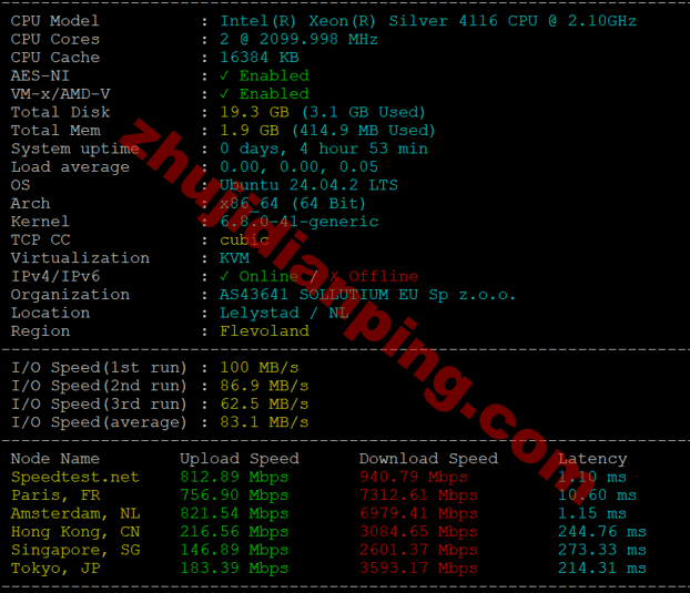 serversguru-荷兰vps-主机配置