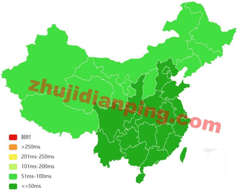 Tudcloud-香港VPS-国内三网延迟测试