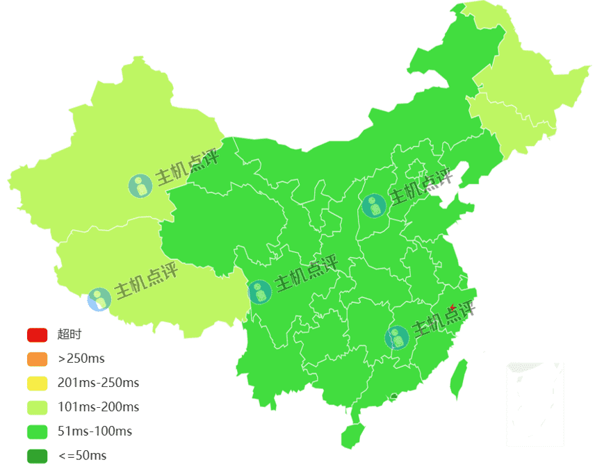 益沃斯-印尼VPS-国内三网延迟测试