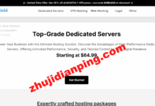 Hostshield荷兰KVM不限流量VPS年付仅$19，荷兰E5独服不限流量G口带宽仅$64.99/月起-主机点评