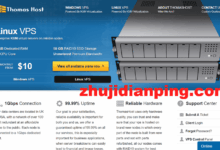 ThomasHost不限流量1Gbps带宽KVM VPS五折优惠,达拉斯/加拿大/纽约/都柏林/法国/英国等6个机房可选,仅需$5/月,1核/2GB内存/50GB NVMe硬盘-主机点评