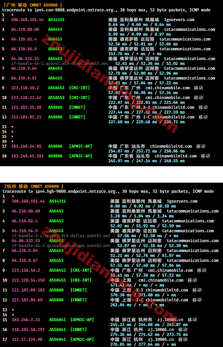 Bitsflow好不好?凤凰城VPS测评 - 主机点评 凤凰城VPS-广州杭州移动回程
