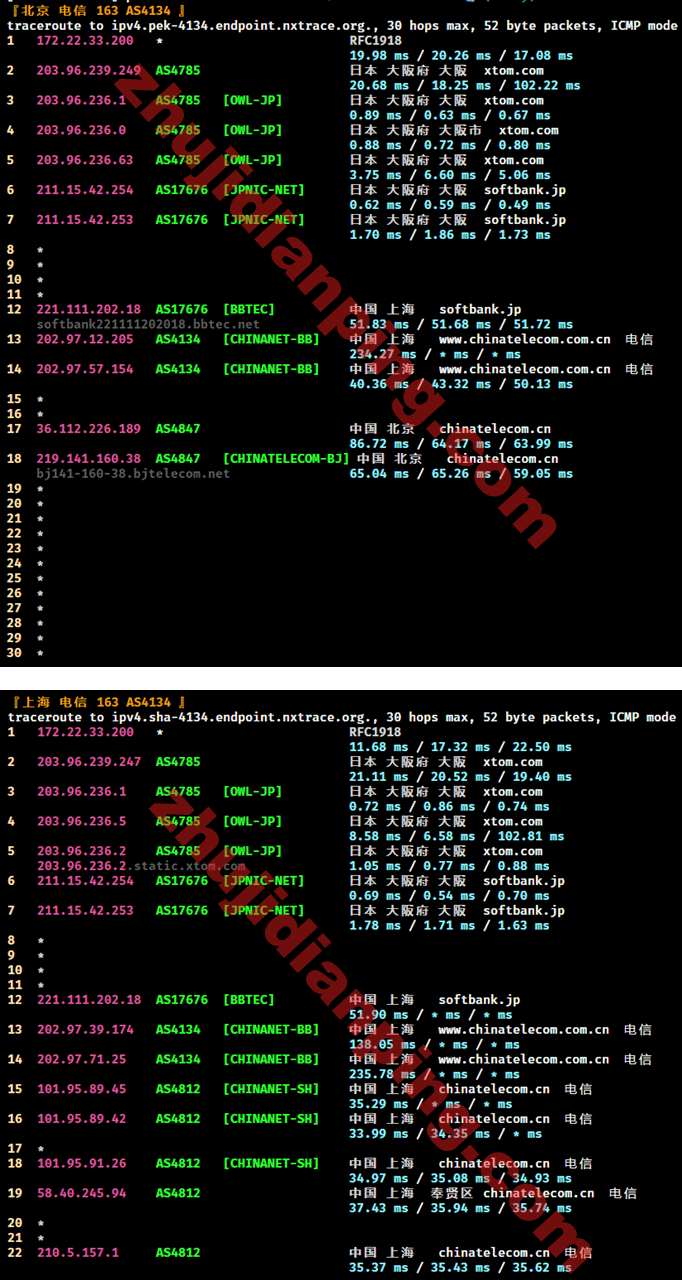 搬瓦工-日本大阪JPOS_1机房-北京上海电信回程