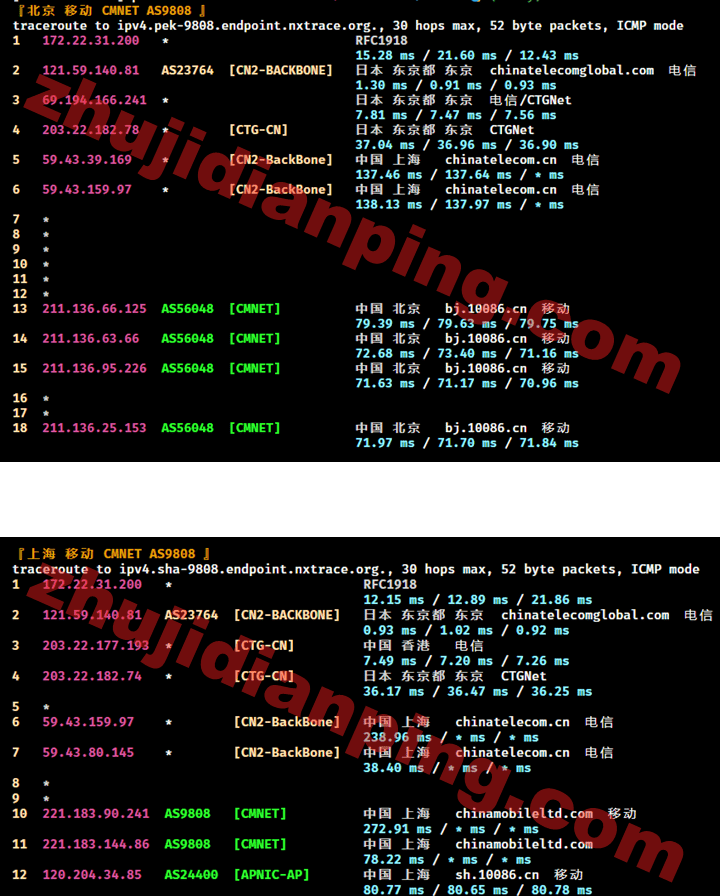 搬瓦工-日本大阪JPOS_6机房-北京上海移动回程