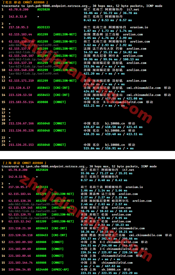 搬瓦工_荷兰DC2机房VPS-北京上海移动回程