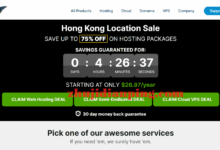 Hawkhost香港机房大促：云主机8折仅$4/月，共享/半专用主机低至2.5折优惠-主机点评